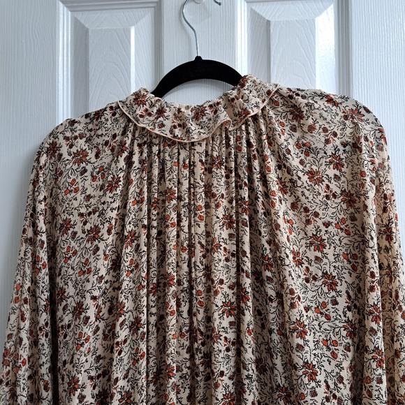 Free People ๐ค๐งก Feeling Groovy Border Print Maxi Dress in Sand Combo - Picture 6 of 15